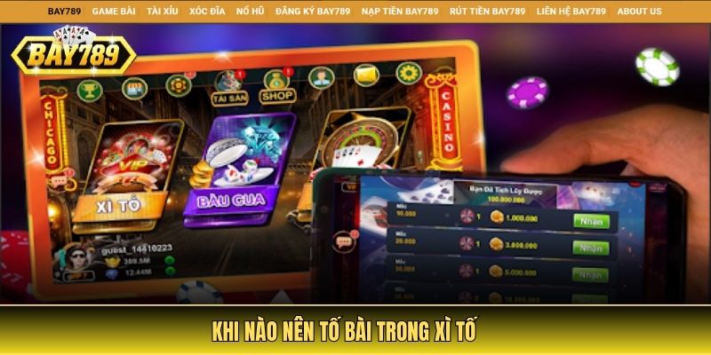 Trải Nghiệm Game Xì Tố Bay789 Với Luật Chơi Và Thao Tác Cơ Bản 4 Khi nào nên tố bài trong xì tố